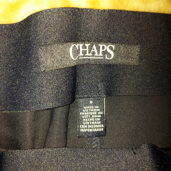❣️Ladies Chaps navy blue dress pants size 8 (#469) - Picture 6 of 8